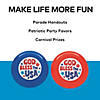 Bulk 72 Pc. God Bless the USA Mini Flying Discs Image 3