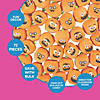 Bulk 72 Pc. Halloween Funny Face Stuffed Pumpkins Image 1