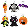 Bulk 72 Pc. Halloween Plush Giveaway Kit for 72 Image 1