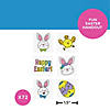 Bulk 72 Pc. Happy Easter Temporary Tattoos Image 2