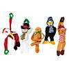 Bulk 72 Pc. Long Arm Stuffed Holiday Character Assortment Image 1