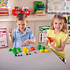 Bulk 72 Pc. Mini 2" Dinosaur-Filled Colorful Plastic Eggs Image 2