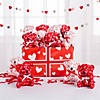 Bulk 72 Pc. Mini Valentine's Day Hugs & Kisses Stuffed Bears Image 3