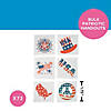 Bulk 72 Pc. Patriotic Glitter Temporary Tattoos - 72 Pc. Image 2