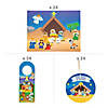 Bulk 72 Pc. Religious Nativity Sticker Scene Assortment Image 1
