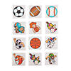Bulk 72 Pc. Sports Temporary Tattoos - 72 Pc. Image 1