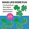 Bulk 72 Pc. St. Patrick&#8217;s Day Shamrock Pins Image 2