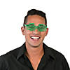Bulk 72 Pc. St. Patrick&amp;#8217;s Day Shamrock Shutter Glasses Image 1