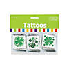 Bulk 72 Pc. St. Patrick's Day Four-Leaf Clover Patterned Tattoos Image 4