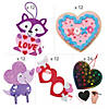 Bulk 72 Pc. Super Valentine Craft Assortment Image 1