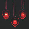 Bulk 72 Pc. Valentine Necklaces with Light-Up Heart Image 2