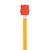 Bulk 72 Pc. Valentine Rose Pencil Top Erasers Image 1