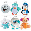 Bulk 72 Pc. Winter Stuffed Toys Giveaway Kit Image 1