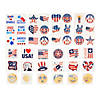 Bulk 720 Pc. Patriotic Tattoo Assortment Kit Image 1