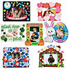 Bulk 84 Pc. Ultimate Holiday Picture Frame Magnet Craft Kit Assortment - Makes 84 Image 1