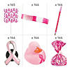 Bulk 885 Pc. Breast Cancer Awareness Handout Kit Image 1