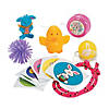 Bulk 96 Pc. 2 1/4" Value Pastel Patterned Toy-Filled Plastic Easter Eggs Image 1