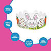 Bulk 96 Pc. Color Your Own Easter Crowns - 96 Pc. Image 3