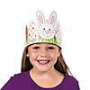 Bulk 96 Pc. Color Your Own Easter Crowns Image 2