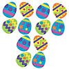 Bulk 96 Pc. Easter Egg Magnet Craft Kit Image 1