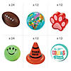 Bulk 96 Pc. Everyday Fun Multicolor Classroom Stress Toy Kit Image 1