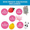 Bulk  96 Pc. Mini Mochi Squishies Rubber Character Assortment Image 2
