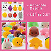 Bulk  96 Pc. Mini Mochi Squishies Rubber Character Assortment Image 3