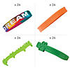 Bulk 96 Pc. Rubber Bracelet Assortment Image 1