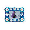 Bulk 96 Pc. Smile Face Snowman Picture Frame Magnet Craft Kit Image 1