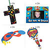 Bulk 96 Pc. Superhero VBS Craft Kit Assortment Image 1