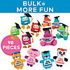 Bulk 98 Pc. Elementary Graduation Stuffed Animal Character Assortment Image 2