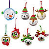 Bulk Christmas Bulb Ornament Craft Kit Assortment - Makes 48 Image 1