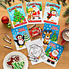 Bulk Christmas Coloring Books with Crayons Kit for 144 Image 2