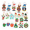 Bulk Christmas Ornament Craft Kit Assortment - Makes 108 Image 1