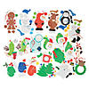 Bulk Christmas Ornament Craft Kit Assortment - Makes 108 Image 2