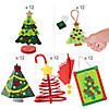 Bulk Christmas Tree Craft Kit for 12 Image 1