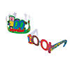 Bulk Color Your Own 100th Day of School Crowns & Glasses Kit for 48 Image 1