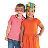 Bulk Color Your Own 100th Day of School Crowns & Glasses Kit for 48 Image 2