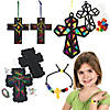 Bulk Cross Craft Assortment Kit for 24 Image 1