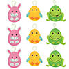 Bulk Easter Egg Character Ornament Craft Kit Assortment - Makes 96 Image 1