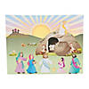 Bulk Easter He Lives Sticker Scenes - 48 Pc. Image 1