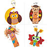 Bulk Fall Character Craft Kit Activity Assortment - Makes 48 Image 1