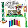 Bulk Football Fun Craft Kit Assortment - Makes 48 Image 1