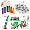 Bulk Football Fun Craft Kit Assortment - Makes 48 Image 1