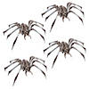 Bulk Giant Skeleton Spider Halloween Decorations - 4 Pc. Image 1