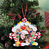 Bulk Gingerbread House Picture Frame Christmas Ornament Craft Kit - Makes 144 Image 3