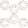 Bulk Gold Geometric Frame Centerpieces - 6 Pc. Image 1