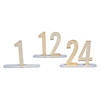 Bulk Gold Mirror Table Numbers 1-24 Image 1