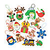 Bulk Holiday Ornament Craft Kit Assortment - Makes 1008 Image 1