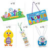 Bulk Jesus Loves You Easter Craft Kit Assortment - Makes 60 Image 1